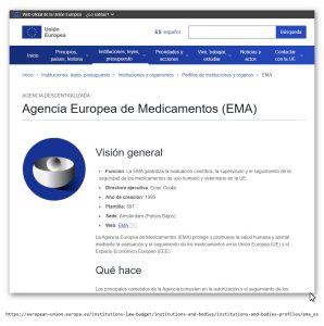 Agencia Europea de Medicamentos (EMA)