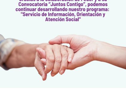 Convocatoria «Juntos Contigo» de Feder